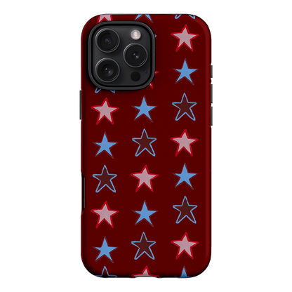 Lucky Stars Rouge Printed Phone Cases iPhone 16 Pro Max / Armoured by BG. Studio - The Dairy