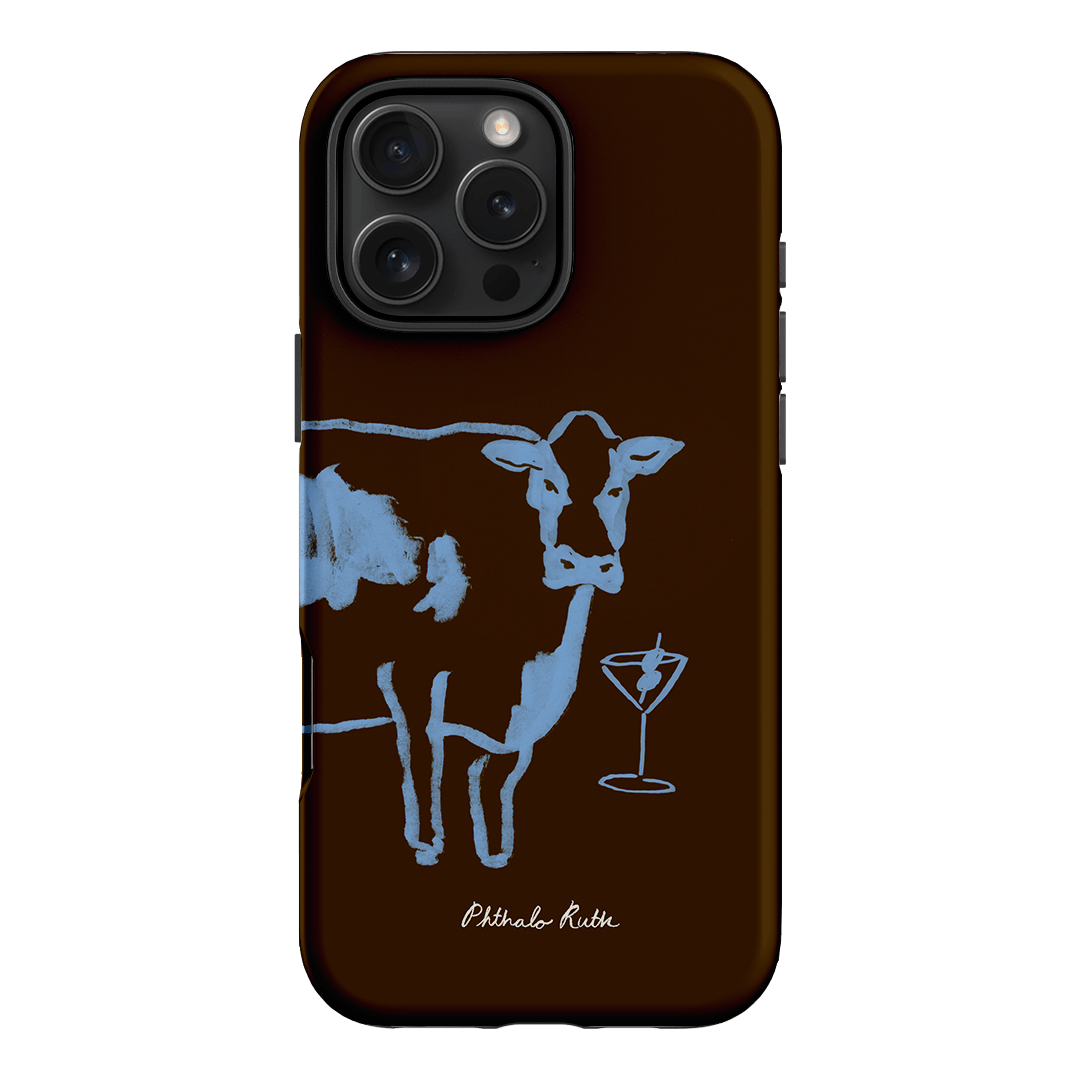 Mootini Espresso Printed Phone Cases iPhone 16 Pro Max / Armoured by Phthalo Ruth - The Dairy