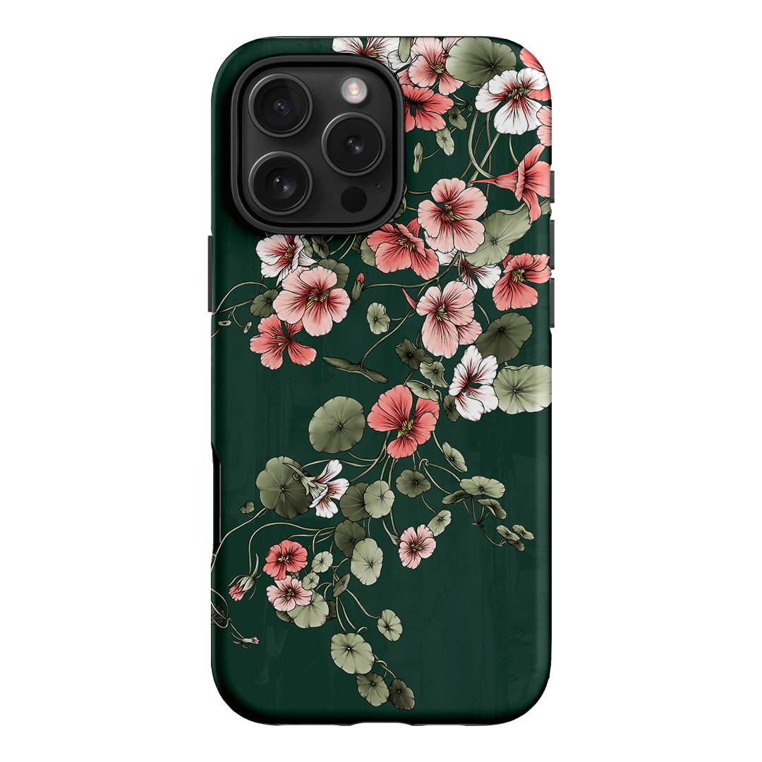 Nasturtium Printed Phone Cases iPhone 16 Pro Max / Armoured by Typoflora - The Dairy