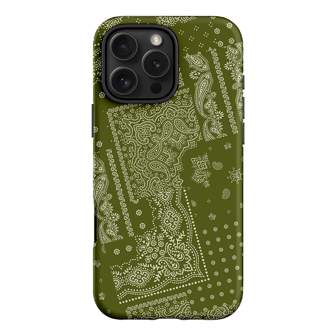 Paisley Fern Printed Phone Cases iPhone 16 Pro Max / Armoured by The Dairy - The Dairy