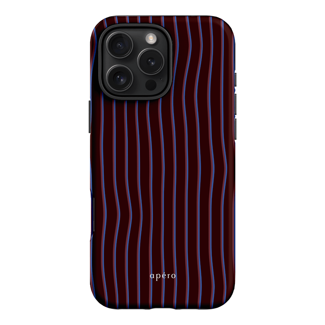 Panama Burgundy Printed Phone Cases iPhone 16 Pro Max / Armoured by Apero - The Dairy