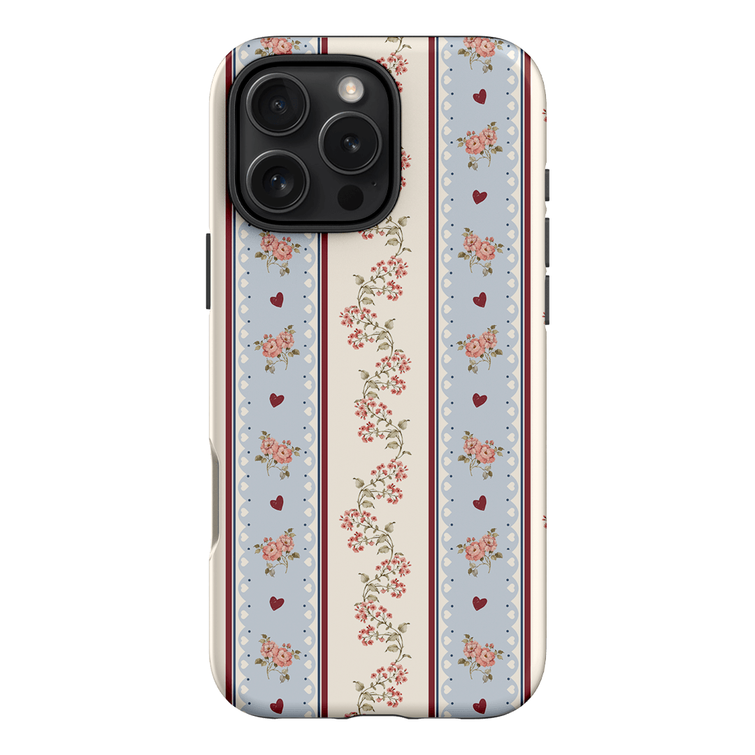 Pastel Stripe Printed Phone Cases iPhone 16 Pro Max / Armoured by Kasiags Art - The Dairy