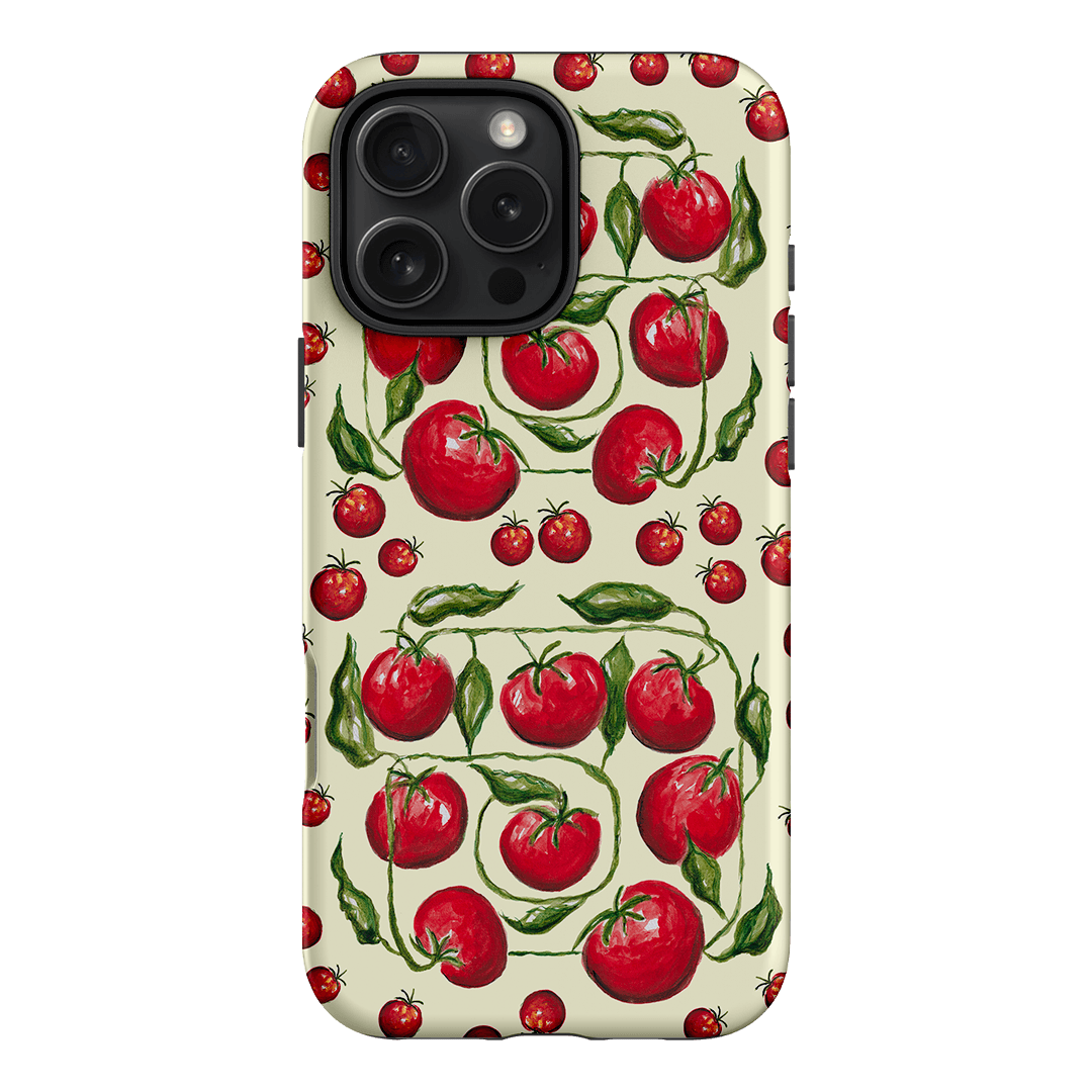 Red Tomatoes Printed Phone Cases iPhone 16 Pro Max / Armoured by BG. Studio - The Dairy