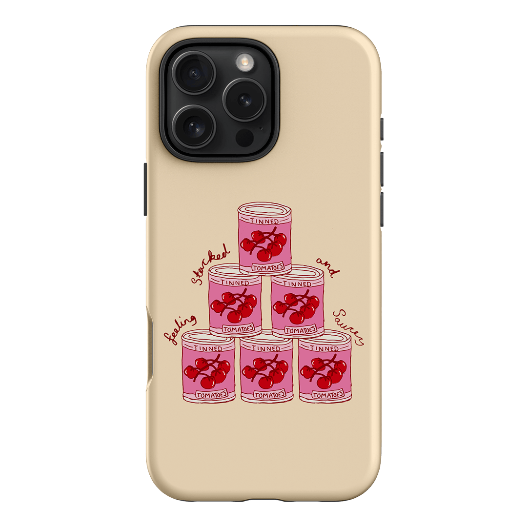 Saucy Supper Printed Phone Cases iPhone 16 Pro Max / Armoured by The Dairy - The Dairy