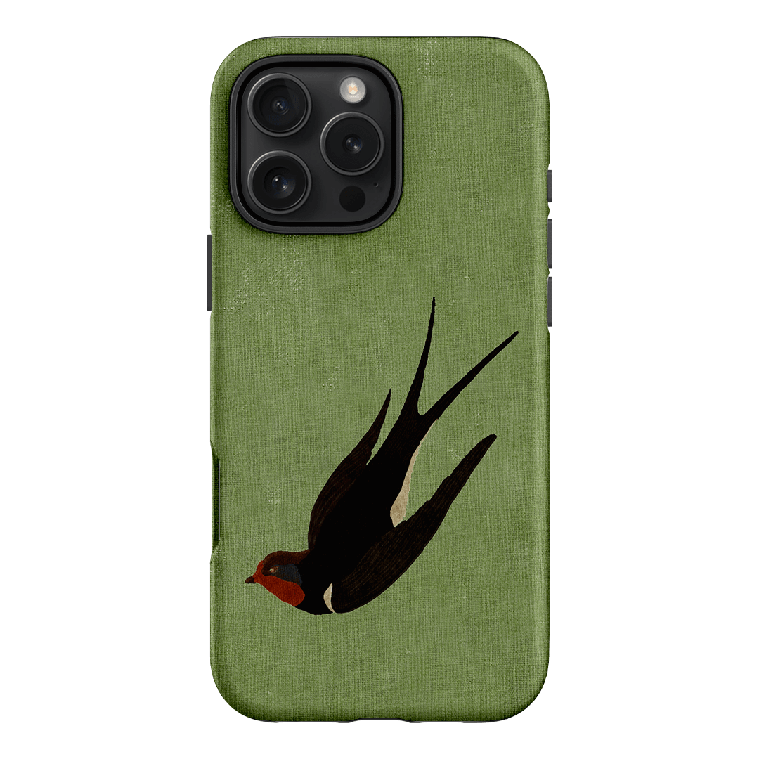 Swallow Printed Phone Cases iPhone 16 Pro Max / Armoured by Fenton & Fenton - The Dairy