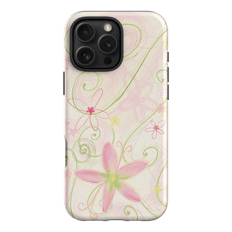 Swirl Pink Printed Phone Cases iPhone 16 Pro Max / Armoured by Kayla Carr - The Dairy