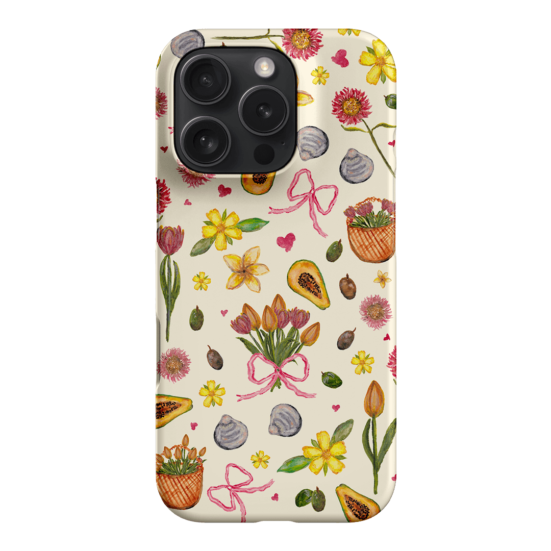 Bouquets & Bows Printed Phone Cases iPhone 16 Pro / Snap by BG. Studio - The Dairy