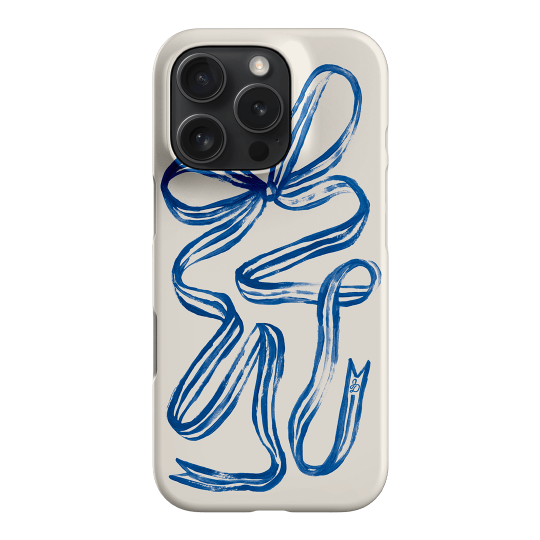 Bowerbird Ribbon Printed Phone Cases iPhone 16 Pro / Snap by Jasmine Dowling - The Dairy