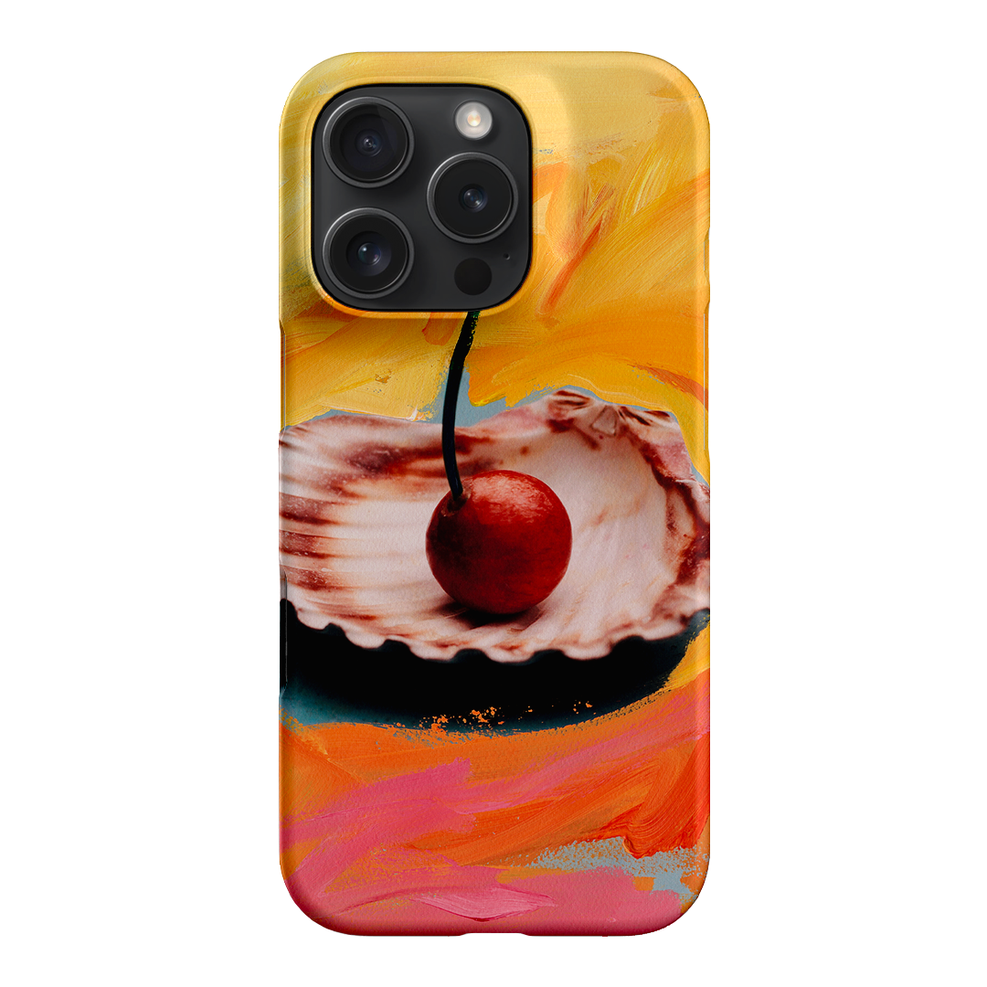 Cherry Bomb Printed Phone Cases iPhone 16 Pro / Snap by Nicole Nelius - The Dairy