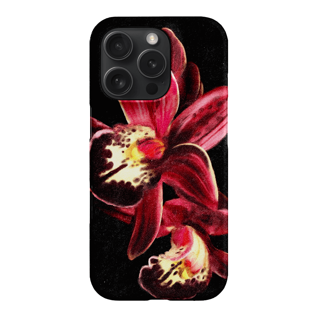 Deep Orchid Printed Phone Cases iPhone 16 Pro / Snap by Sally Hungerford - The Dairy