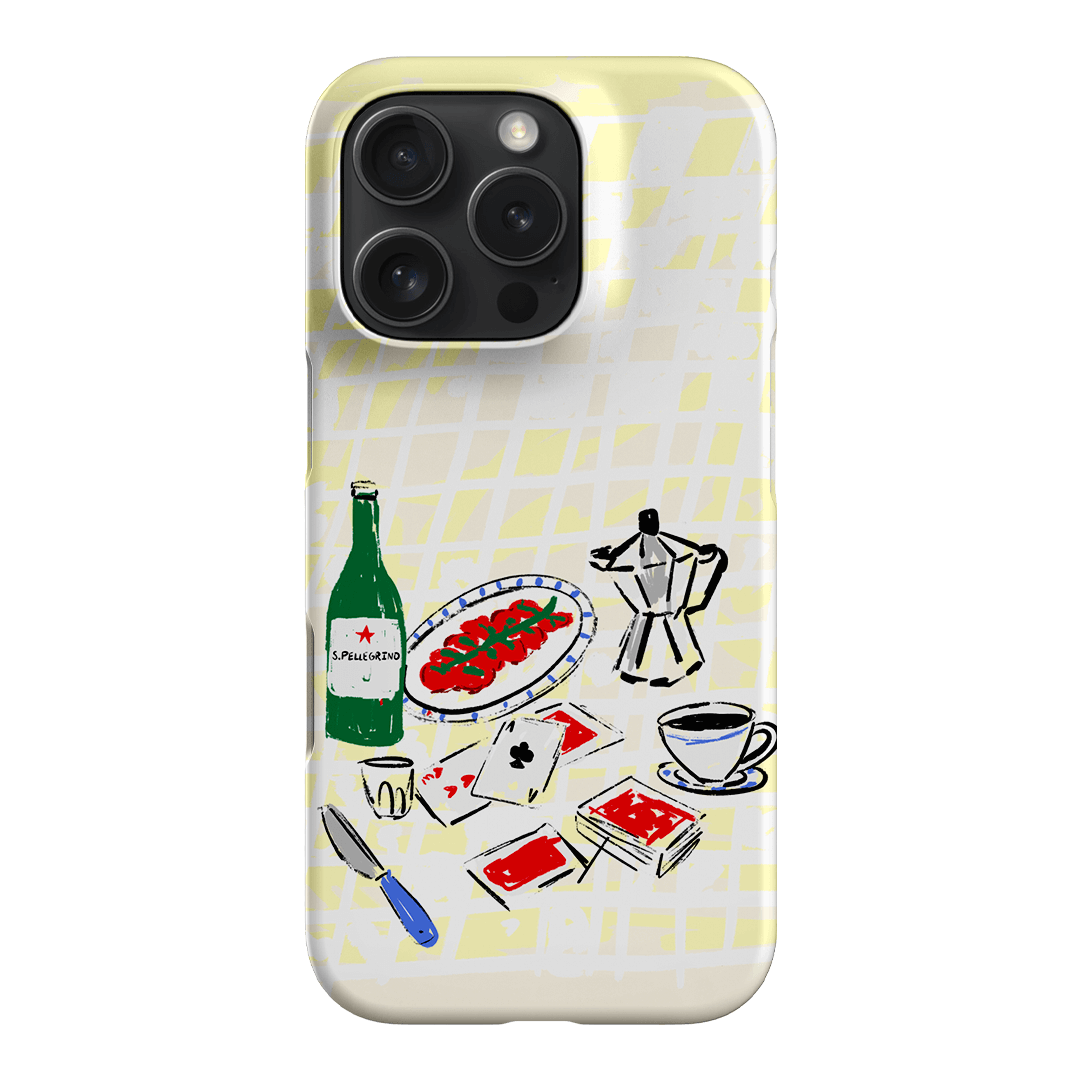 Euro Morning Printed Phone Cases iPhone 16 Pro / Snap by The Dairy - The Dairy