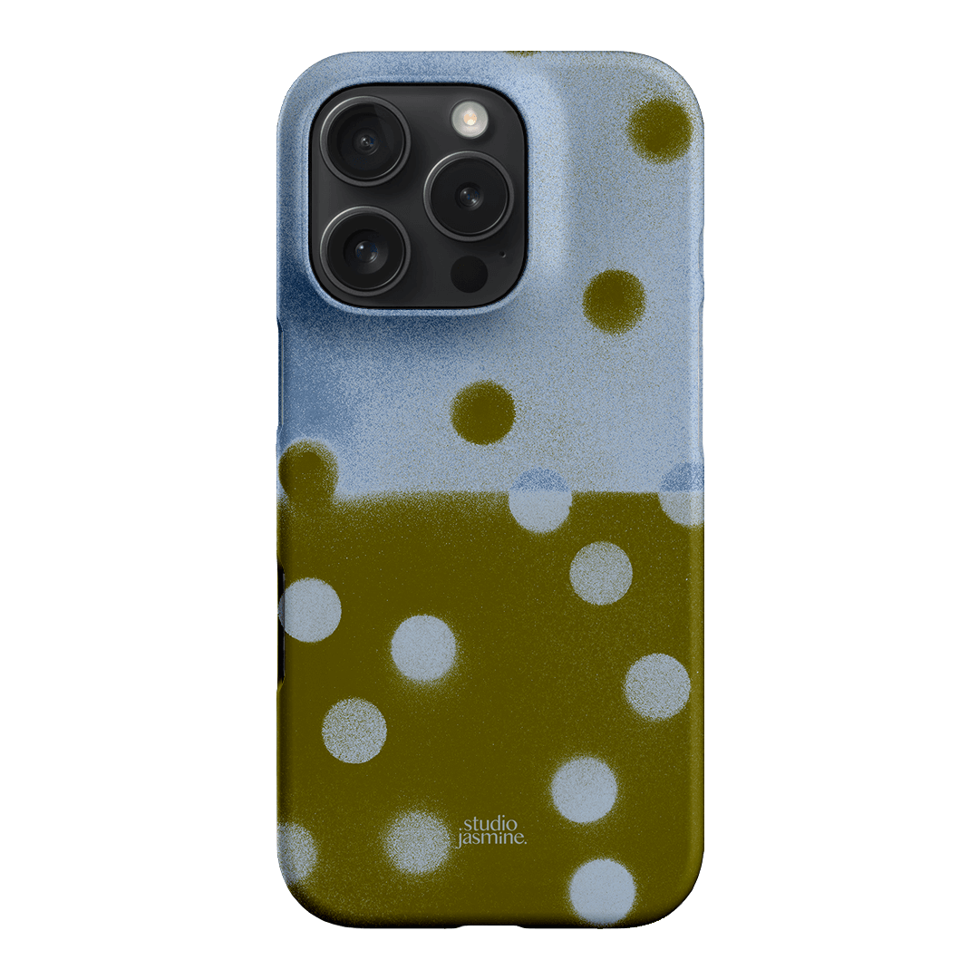 Lake Polka Dot Printed Phone Cases iPhone 16 Pro / Snap by Jasmine Dowling - The Dairy