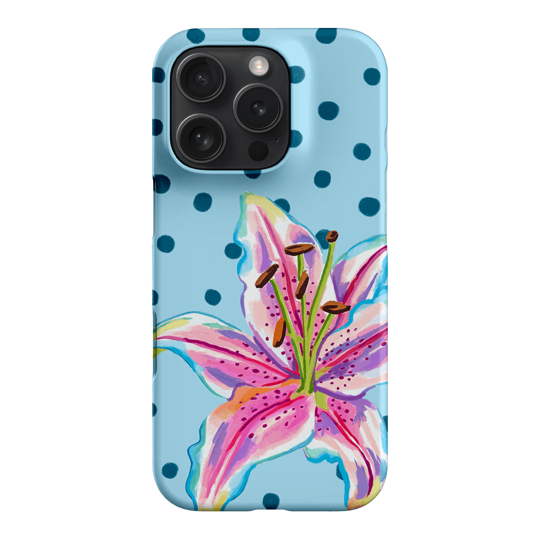 Lily Confetti Printed Phone Cases iPhone 16 Pro / Snap by Femke Studio - The Dairy