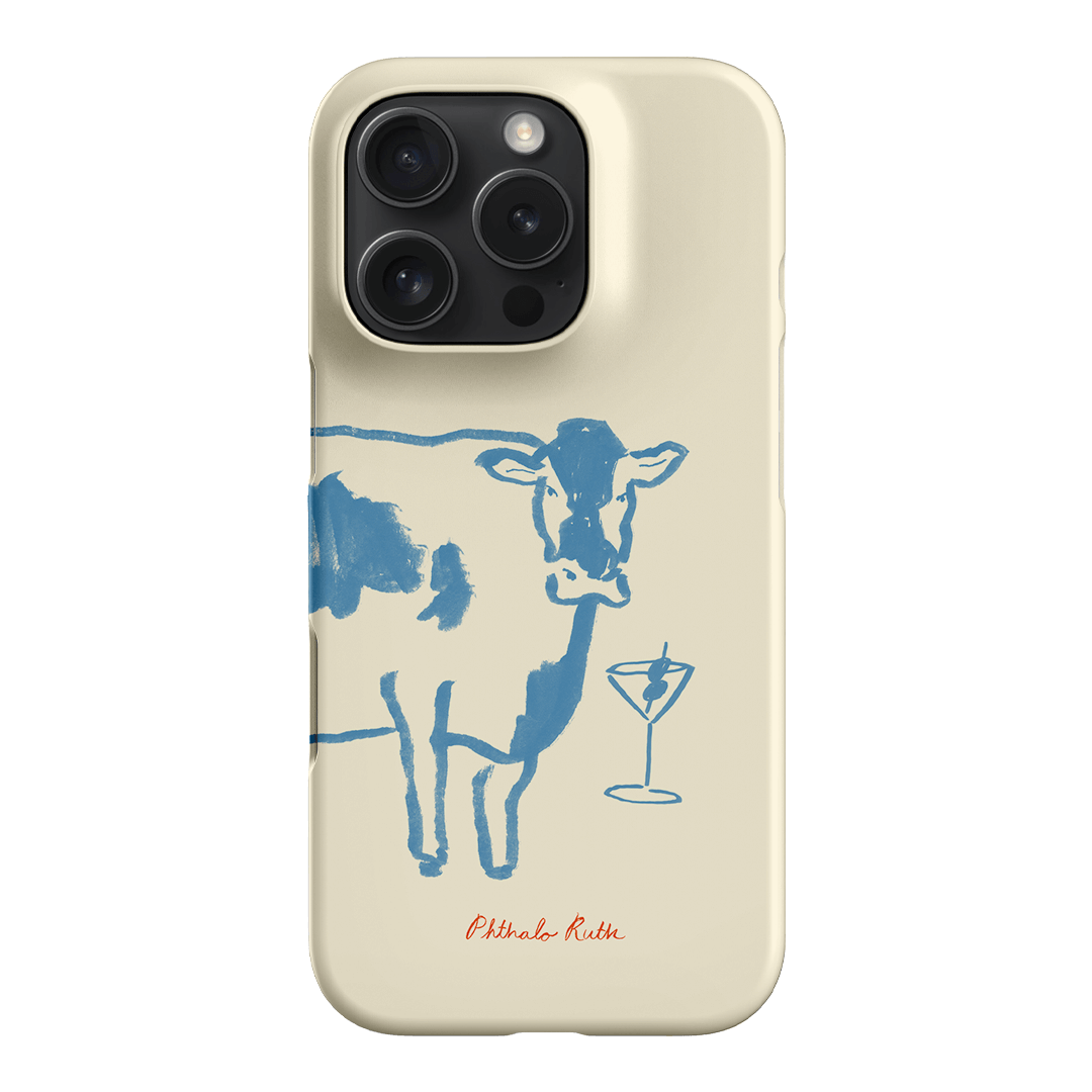 Mootini Blue Printed Phone Cases by Phthalo Ruth - The Dairy
