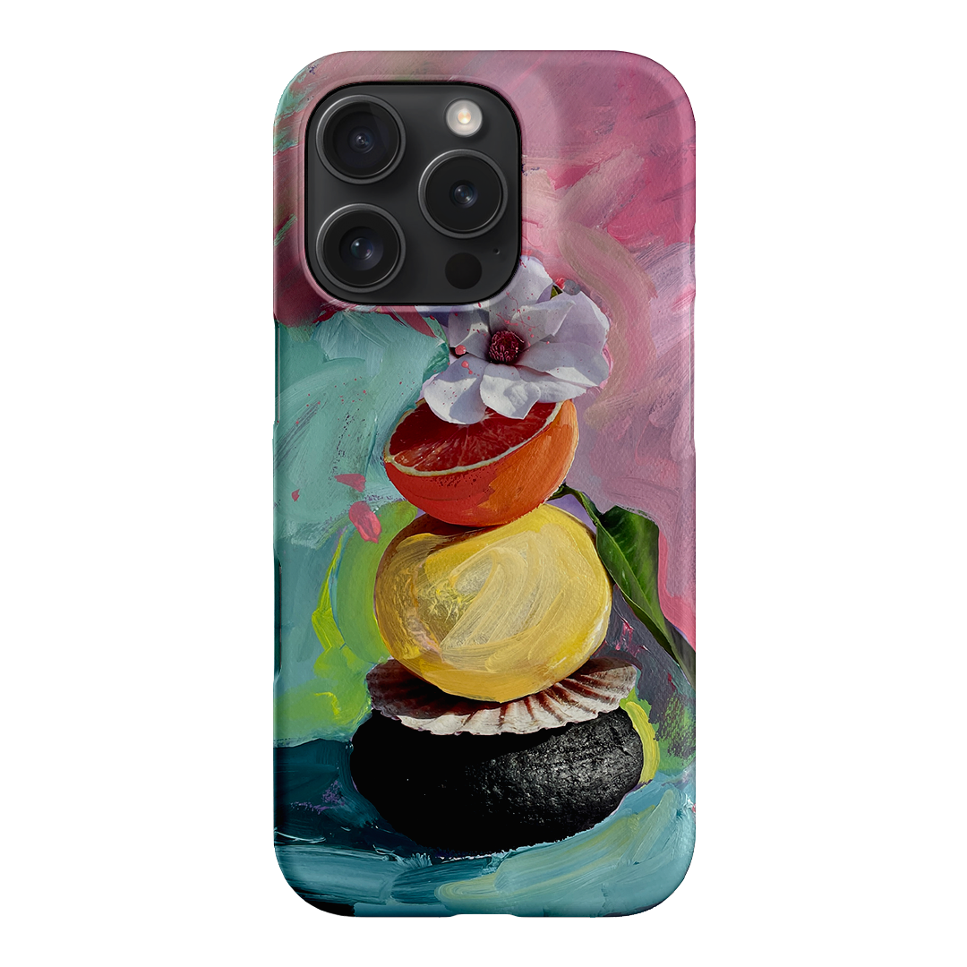 Pink Splash Printed Phone Cases iPhone 16 Pro / Snap by Nicole Nelius - The Dairy