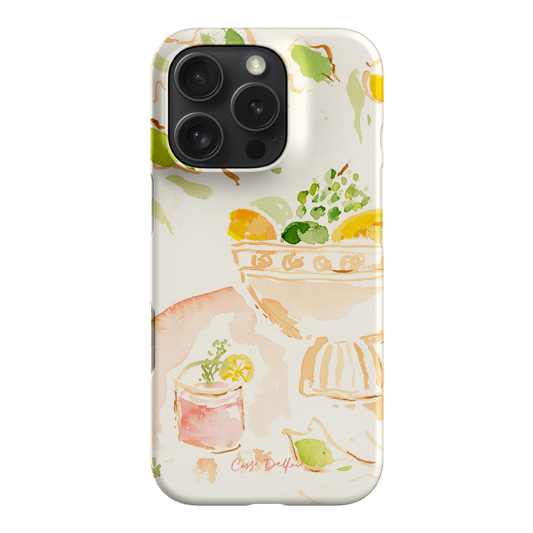 Sorrento Printed Phone Cases iPhone 16 Pro / Snap by Cass Deller - The Dairy