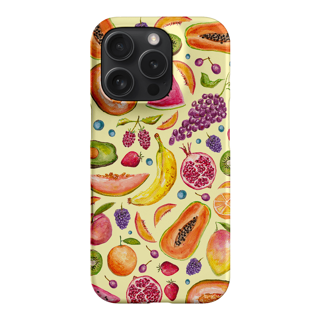 Tutti Fruitti Printed Phone Cases iPhone 16 Pro / Snap by BG. Studio - The Dairy
