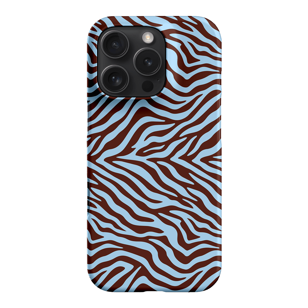 Zebra Haze Printed Phone Cases iPhone 16 Pro / Snap by The Dairy - The Dairy