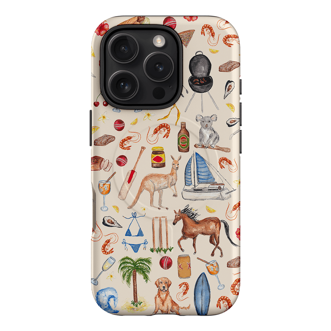 Aussie Icons Printed Phone Cases iPhone 16 Pro / Armoured MagSafe by BG. Studio - The Dairy