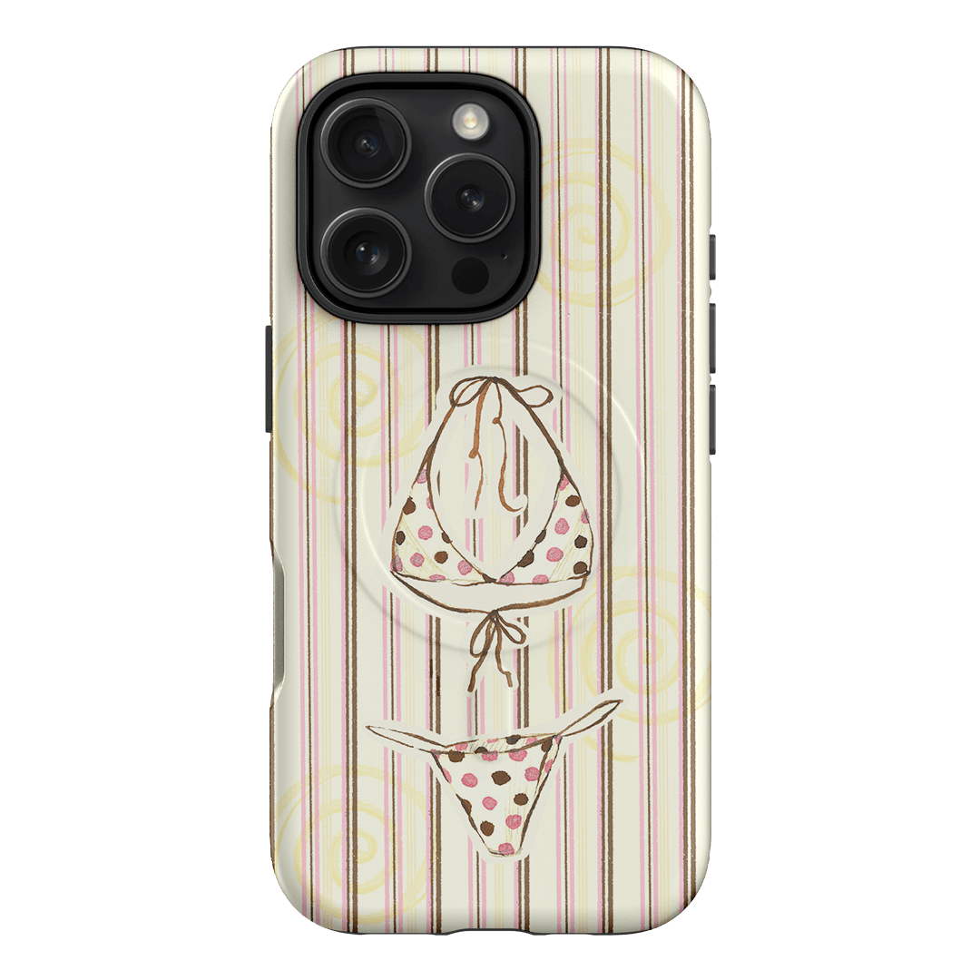 Biscuit Bikini Printed Phone Cases iPhone 16 Pro / Armoured MagSafe by Kayla Carr - The Dairy