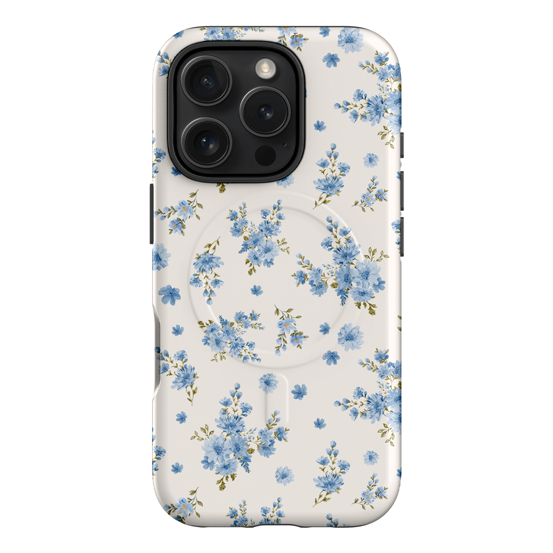 Blue Meadow Printed Phone Cases iPhone 16 Pro / Armoured MagSafe by Kasiags Art - The Dairy