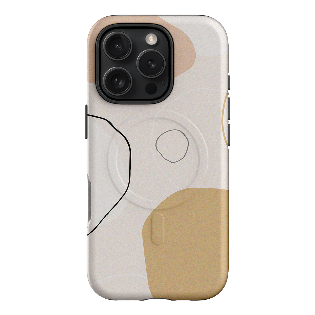 Clay Lines Printed Phone Cases iPhone 16 Pro / Armoured MagSafe by Cass Deller - The Dairy