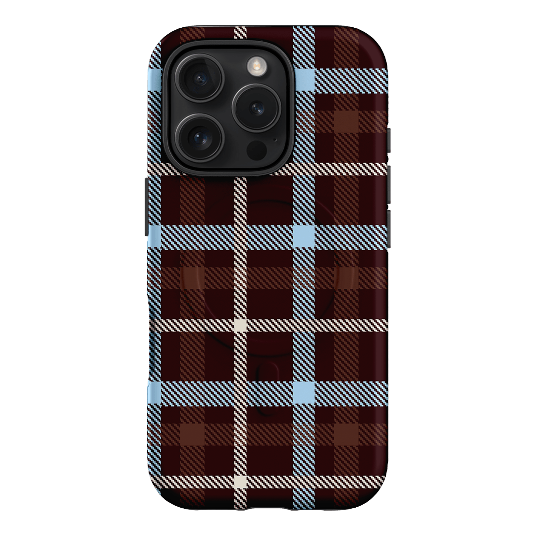 Coco Plaid Printed Phone Cases iPhone 16 Pro / Armoured MagSafe by The Dairy - The Dairy