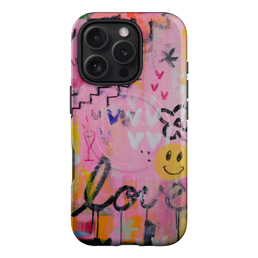 Love Smiles Printed Phone Cases iPhone 16 Pro / Armoured MagSafe by Jackie Green - The Dairy