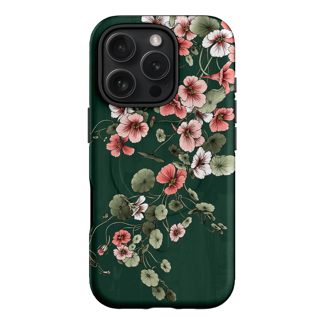 Nasturtium Printed Phone Cases iPhone 16 Pro / Armoured MagSafe by Typoflora - The Dairy