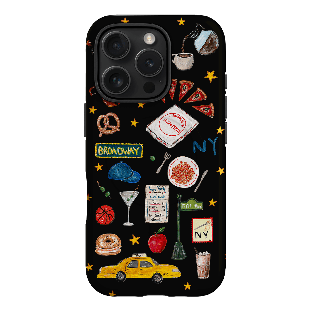 NYC Noir Printed Phone Cases iPhone 16 Pro / Armoured MagSafe by BG. Studio - The Dairy