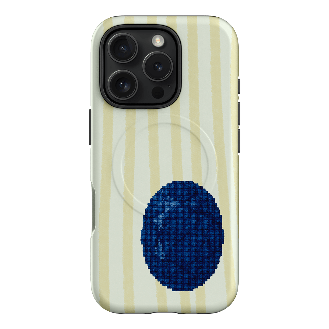 September Sapphire Printed Phone Cases iPhone 16 Pro / Armoured MagSafe by Joiana - The Dairy