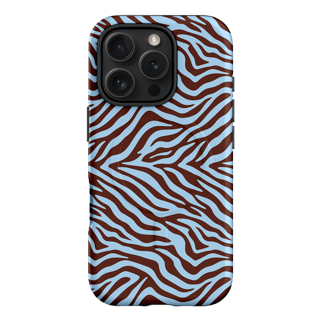 Zebra Haze Printed Phone Cases iPhone 16 Pro / Armoured MagSafe by The Dairy - The Dairy