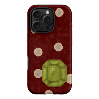 August Peridot Printed Phone Cases iPhone 16 Pro / Armoured by Joiana - The Dairy