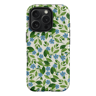 Blue Vines Printed Phone Cases iPhone 16 Pro / Armoured by Ellie Mae - The Dairy