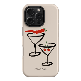 Chilli Cherry Printed Phone Cases by Phthalo Ruth - The Dairy