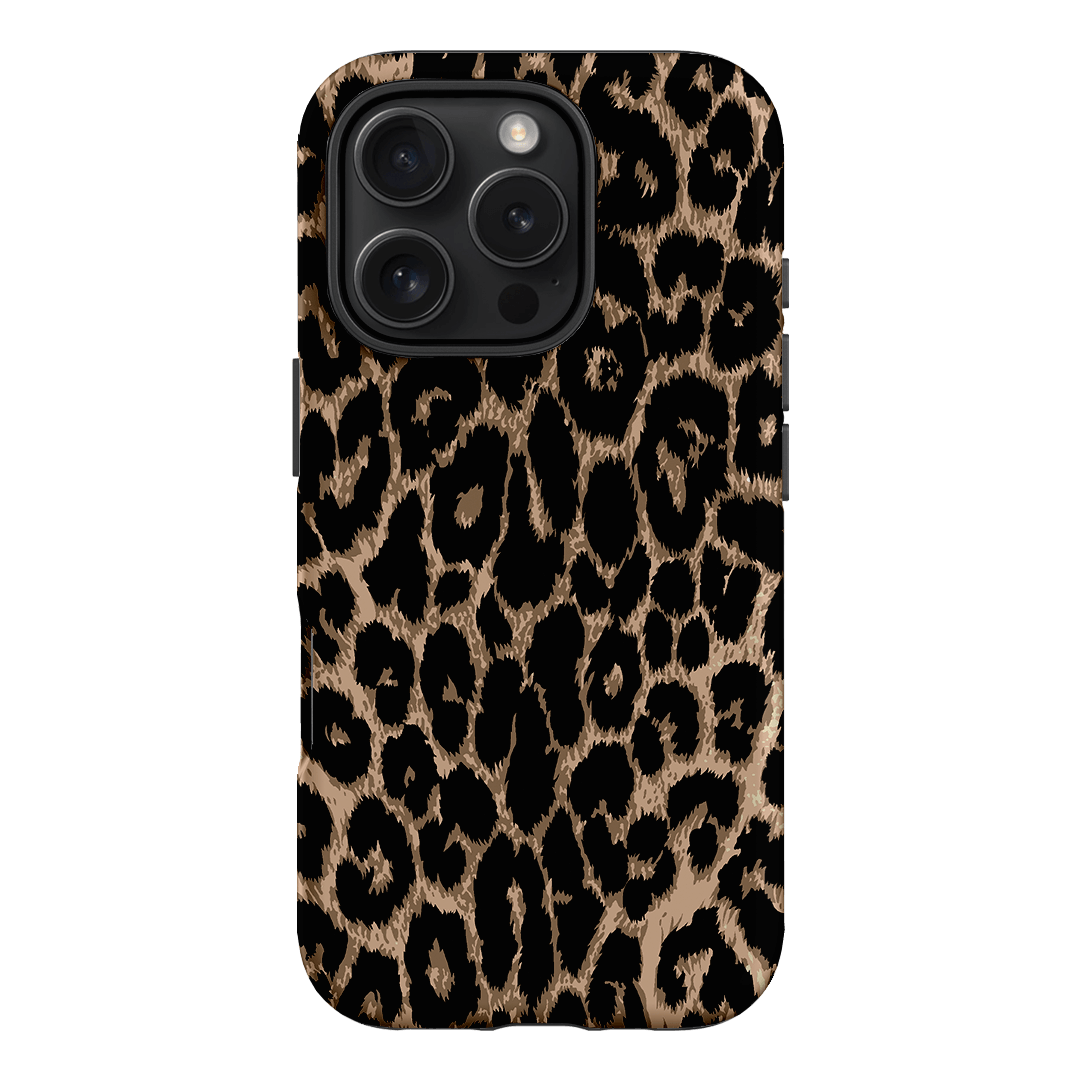 Classic Leopard Printed Phone Cases iPhone 16 Pro / Armoured by The Dairy - The Dairy