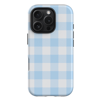 Cloud Plaid Printed Phone Cases iPhone 16 Pro / Armoured by The Dairy - The Dairy