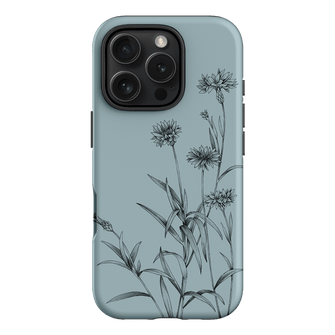 Cornflowers Study Printed Phone Cases iPhone 16 Pro / Armoured by Typoflora - The Dairy