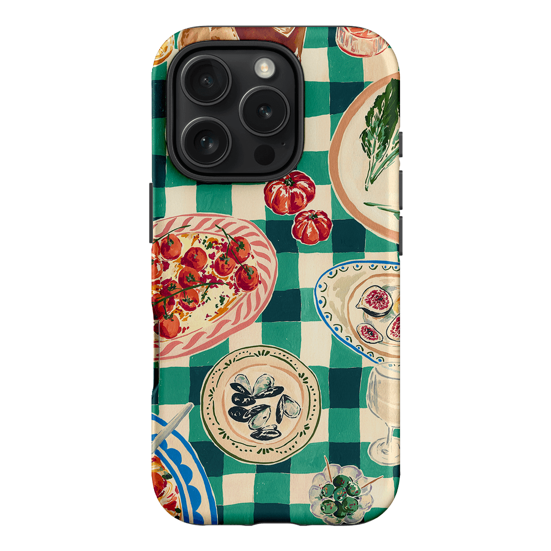 Evening Alfresco Printed Phone Cases iPhone 16 Pro / Armoured by Charlie Taylor - The Dairy