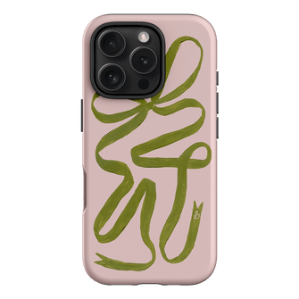 Garden Ribbon Printed Phone Cases iPhone 16 Pro / Armoured by Jasmine Dowling - The Dairy