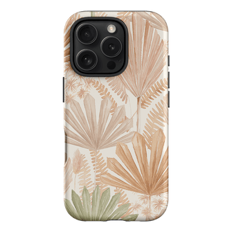 Golden Palm Printed Phone Cases iPhone 16 Pro / Armoured by Cass Deller - The Dairy