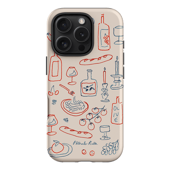 Italian Fare Printed Phone Cases iPhone 16 Pro / Armoured by Phthalo Ruth - The Dairy