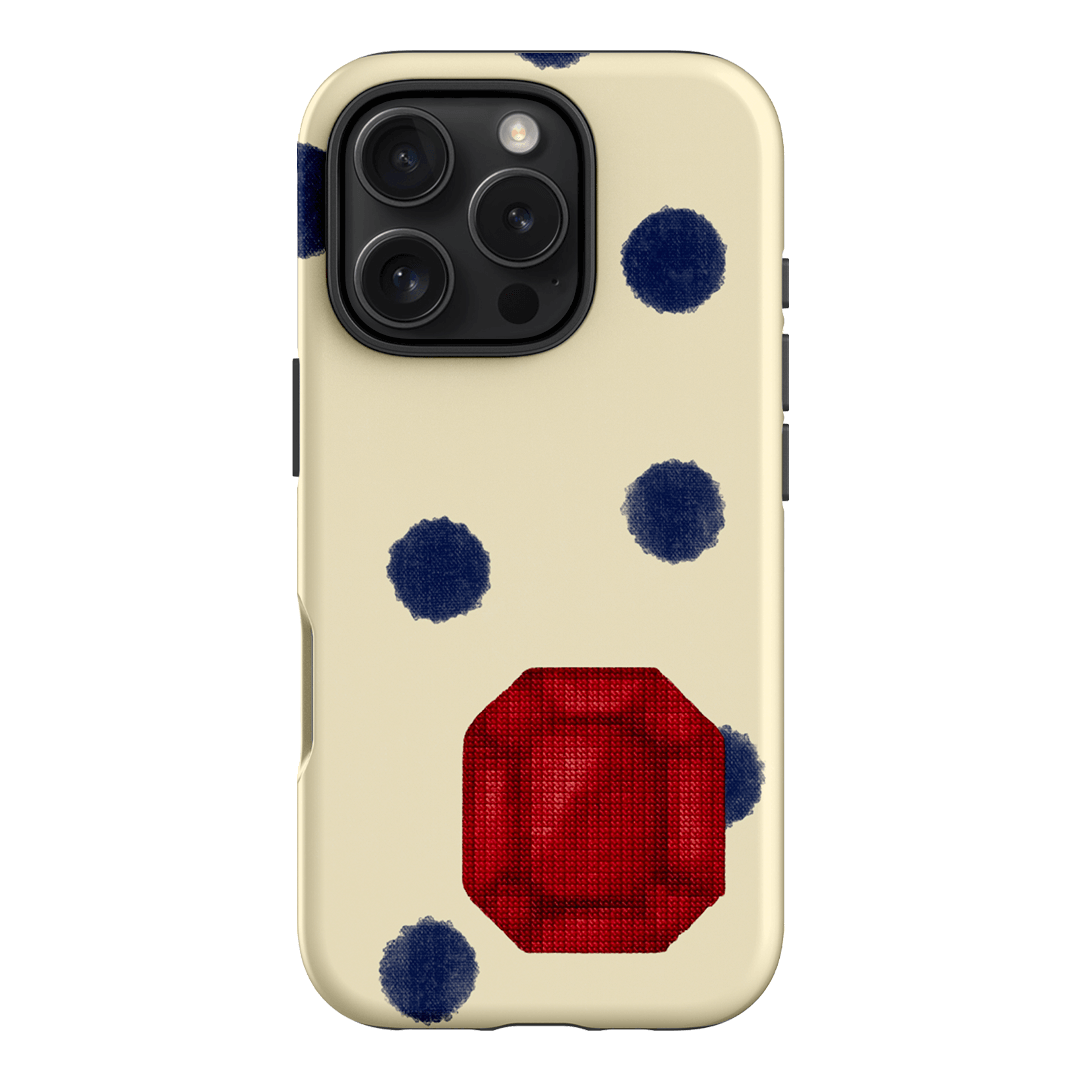 January Garnet Printed Phone Cases iPhone 16 Pro / Armoured by Joiana - The Dairy