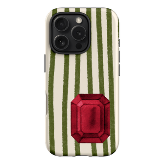 July Ruby Printed Phone Cases iPhone 16 Pro / Armoured by Joiana - The Dairy