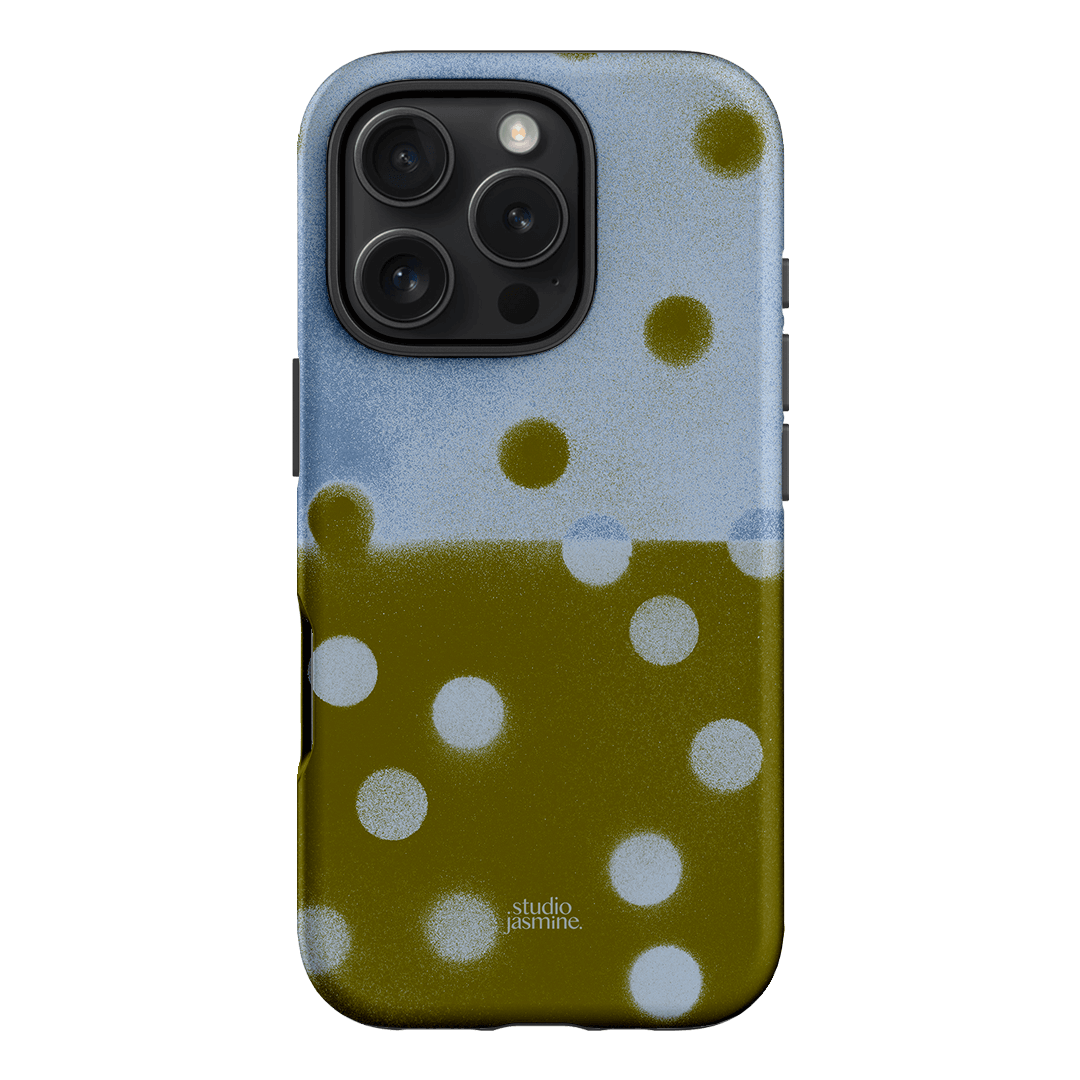 Lake Polka Dot Printed Phone Cases iPhone 16 Pro / Armoured by Jasmine Dowling - The Dairy