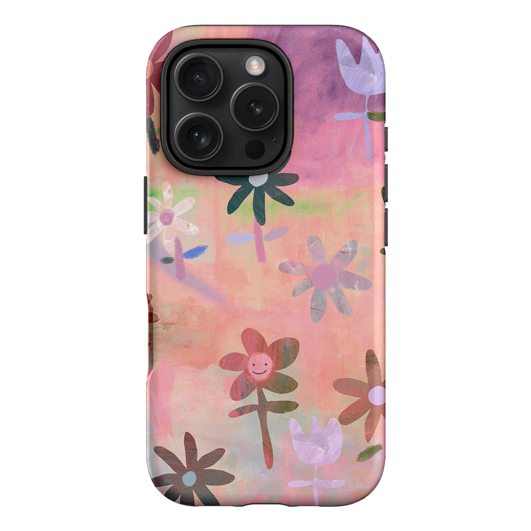 Lazy Daisy Printed Phone Cases iPhone 16 Pro / Armoured by Kate Eliza - The Dairy