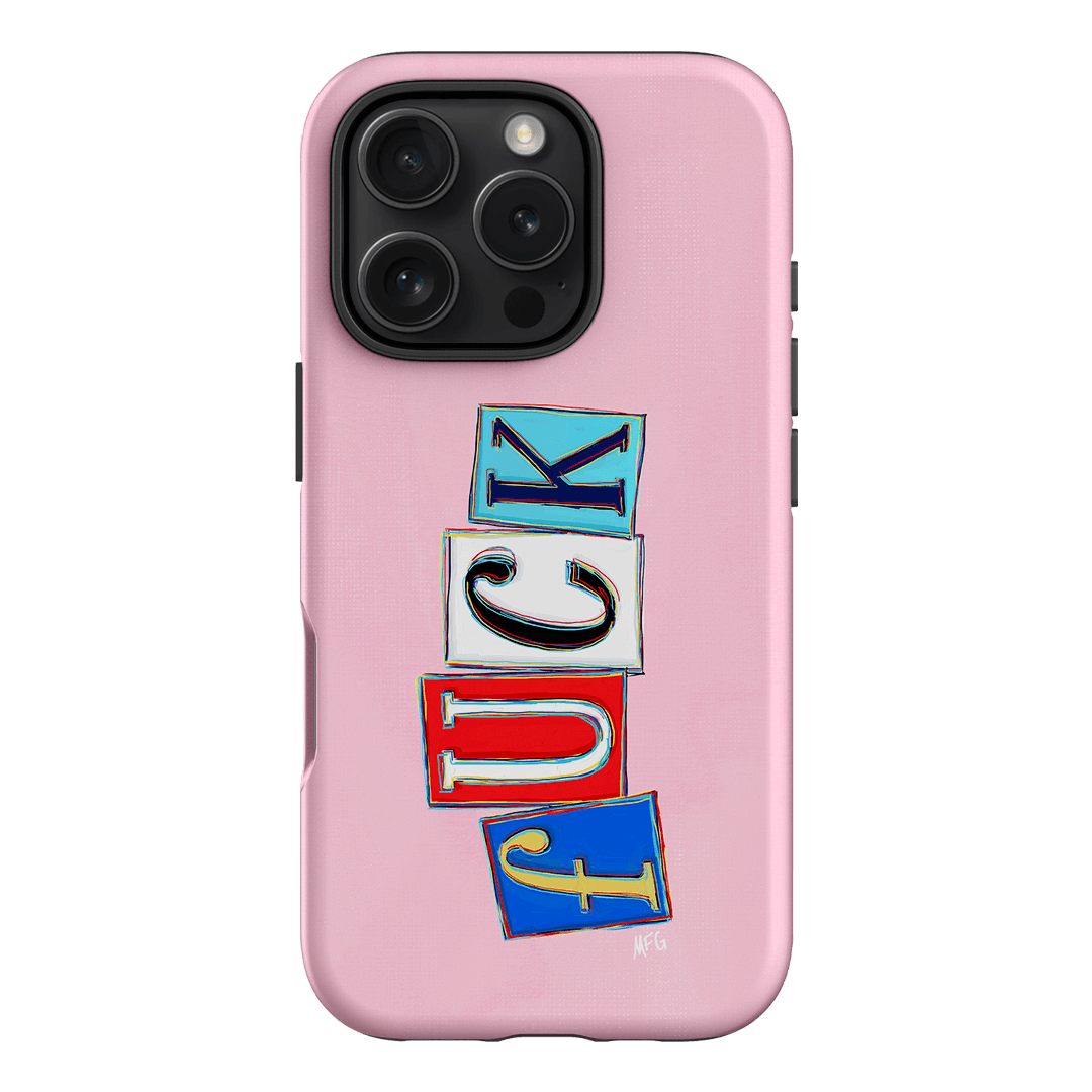Lil Fcks Pink Printed Phone Cases iPhone 16 Pro / Armoured by Margarbs Art - The Dairy
