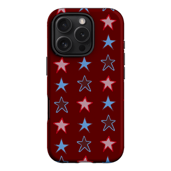 Lucky Stars Rouge Printed Phone Cases iPhone 16 Pro / Armoured by BG. Studio - The Dairy