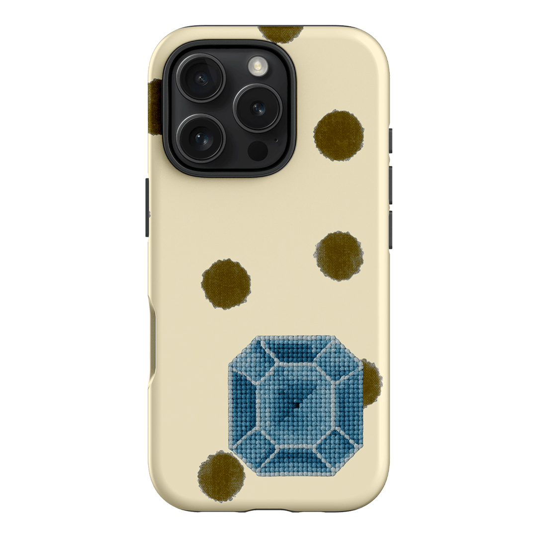 March Aquamarine Printed Phone Cases iPhone 16 Pro / Armoured by Joiana - The Dairy