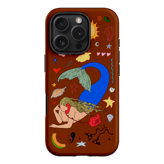 Mermaid Salad Chocolate Printed Phone Cases iPhone 16 Pro / Armoured by Easty Beasty - The Dairy